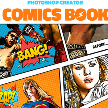 Comics Book Photoshop Action