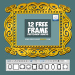 Free Photoshop Frame Shapes 1