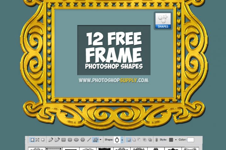 Free Photoshop Frame Shapes 1