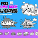Comic Book Action Brushes Free