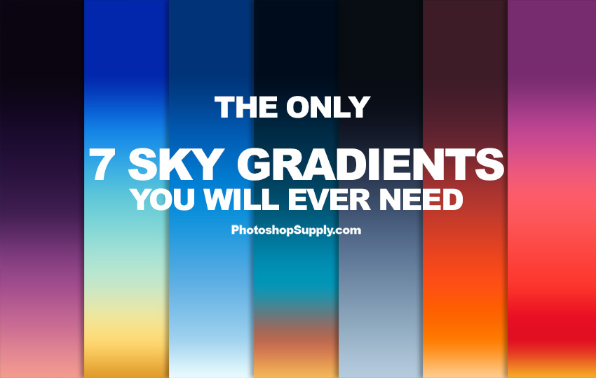 free sky gradients