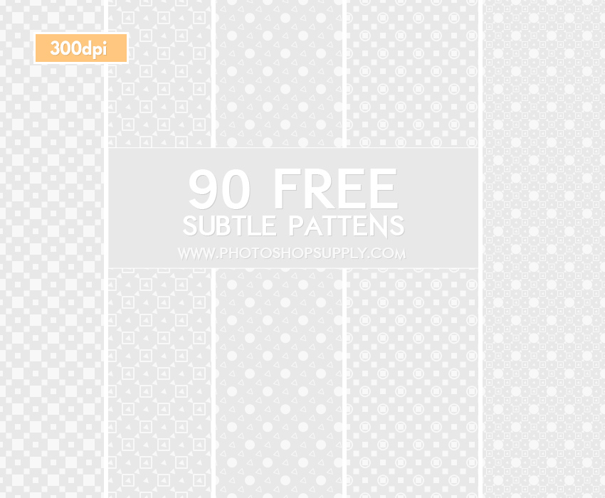 90 Subtle Patterns
