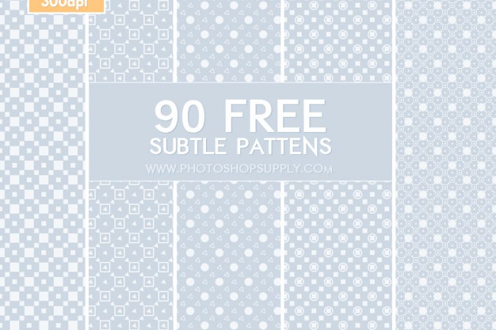 90 Subtle Patterns for Photoshop