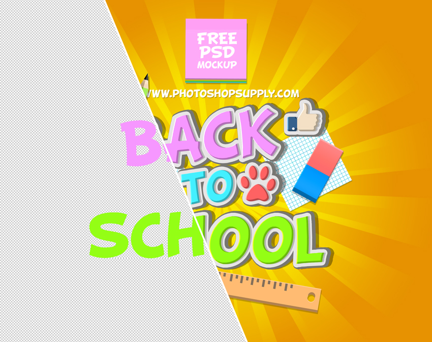 Back to School PSD