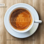 Coffee Latte Photoshop Mockup Free