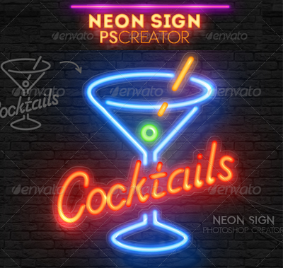 Neon Photoshop Action