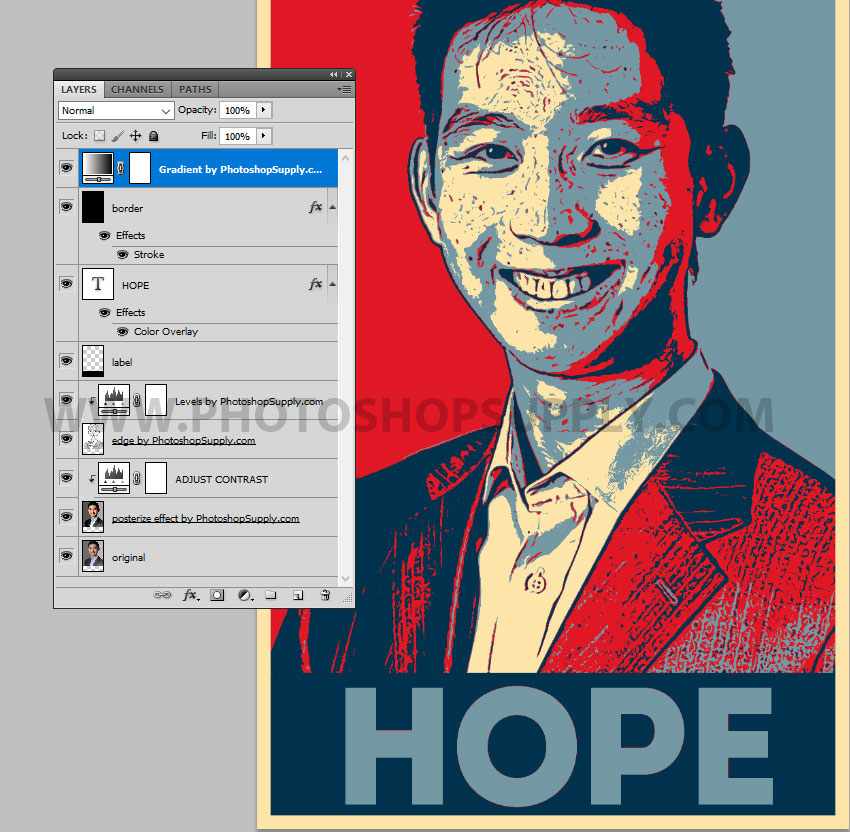 Obama Hope Poster Generator