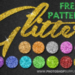 Glitter Patterns for Photoshop Free