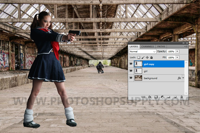 duplikált réteg a Photoshopban