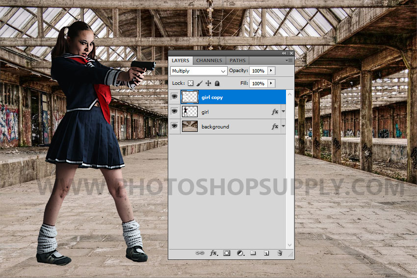 blend mode multiply in photoshop