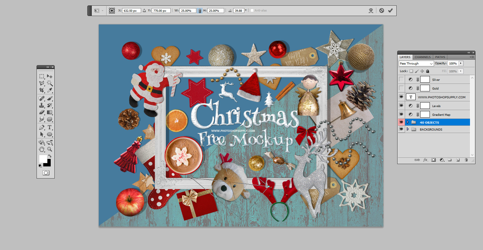 Christmas Background Creator