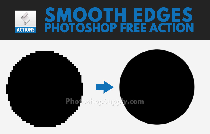 Smooth Edges Photoshop Action
