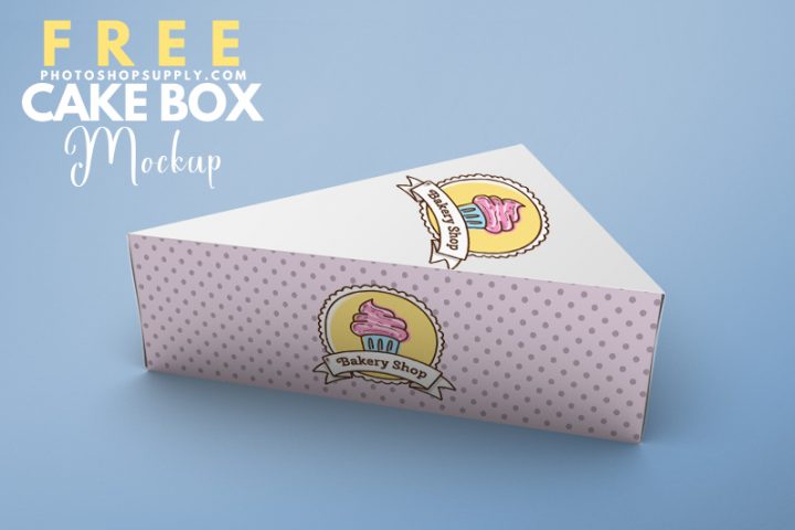 Cake Box Mockup