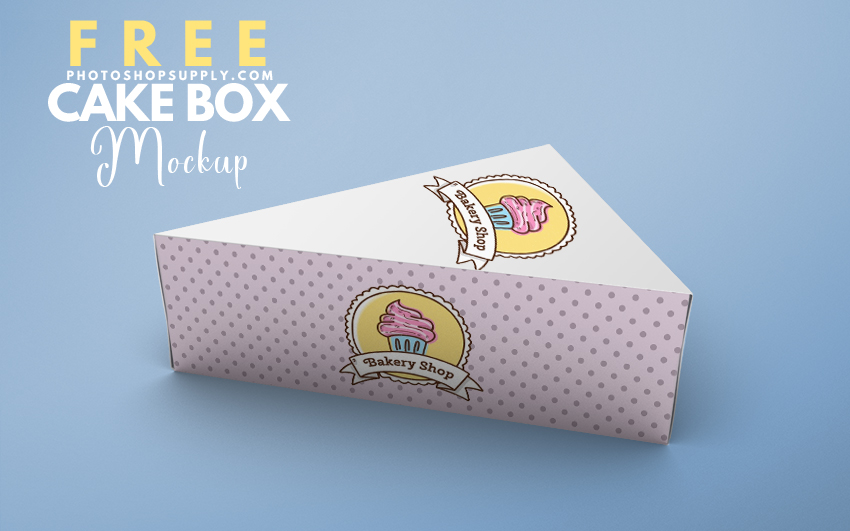 Cake Box Mockup