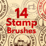 Stamp Photoshop Brushes