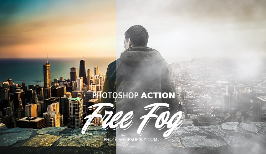 Fog Effect Photoshop Action (FREE) - Photoshop Supply