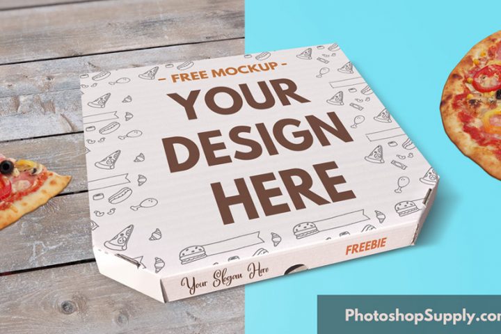 Pizza Box Mockup