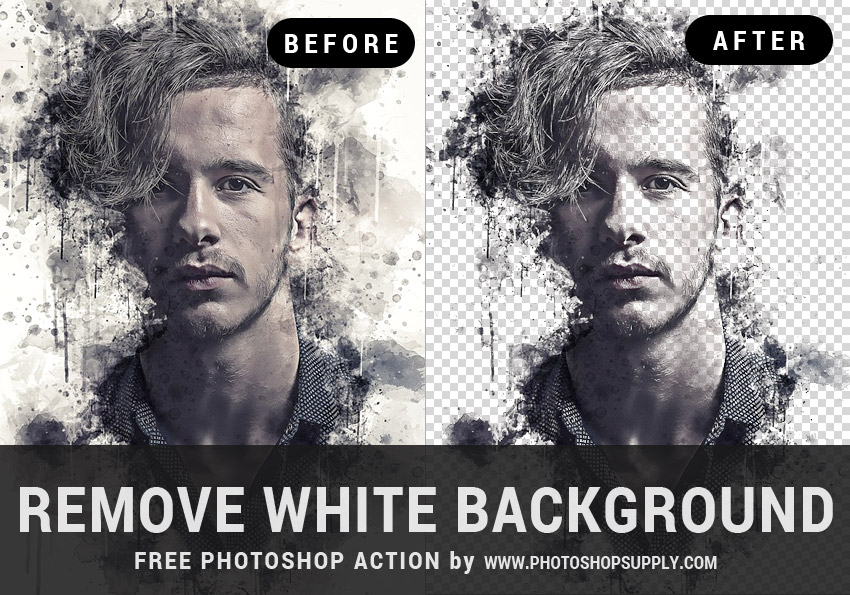 FREE) Remove White Background Photoshop - Photoshop Supply