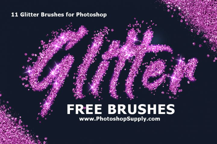Glitter Brushes Photoshop