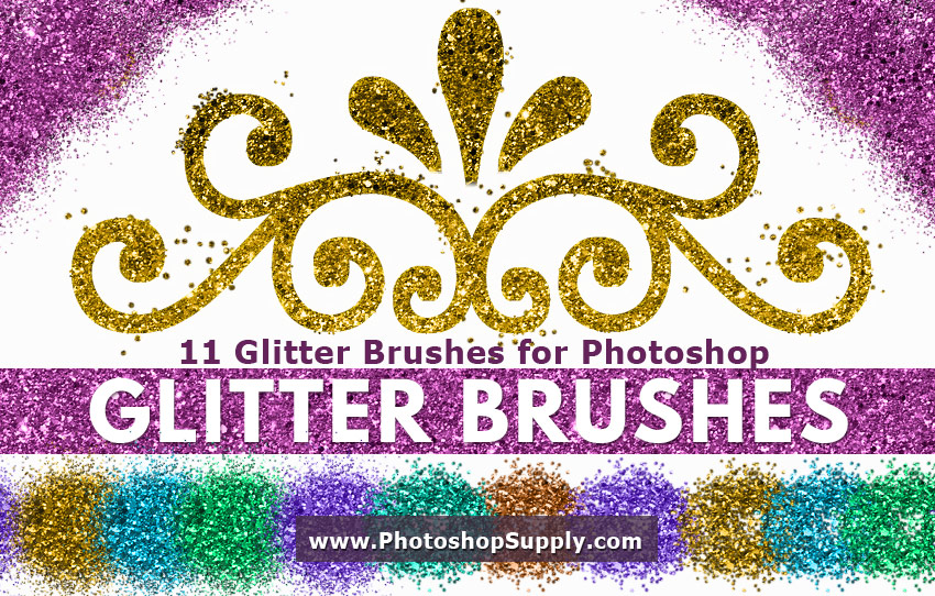 Photoshop Glitter Brushes
