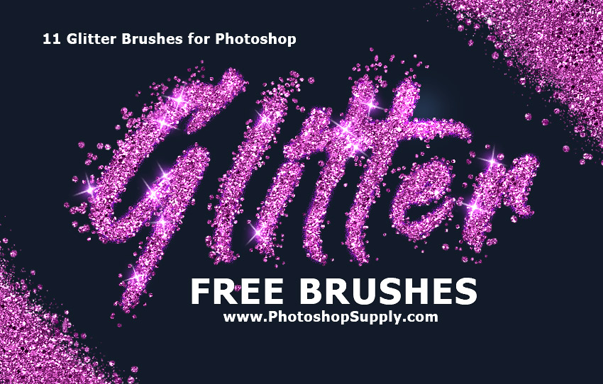 Glitter Brushes Photoshop