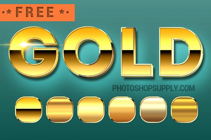 Gold Style Photoshop