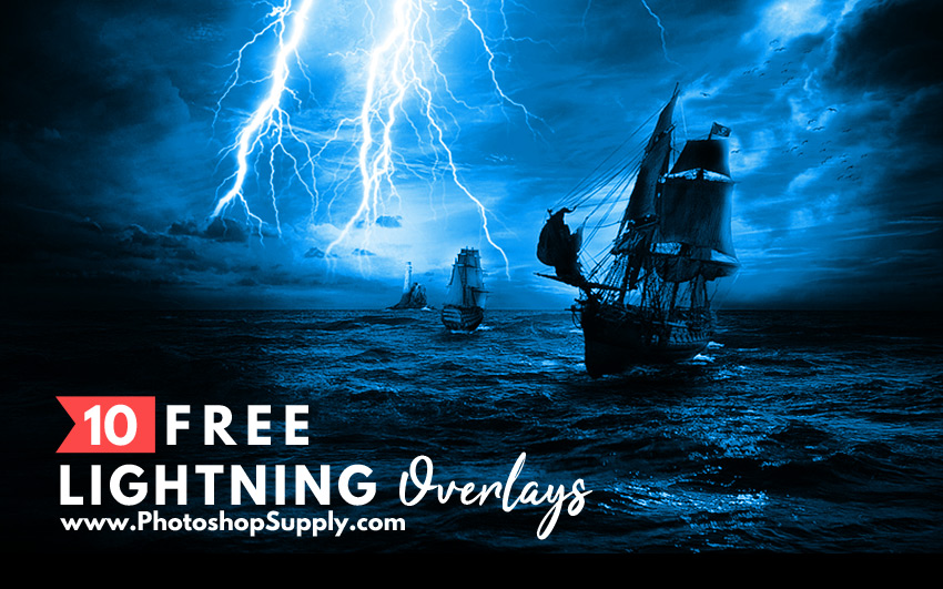 Download Free Lightning Overlays For Photoshop Photoshop Supply