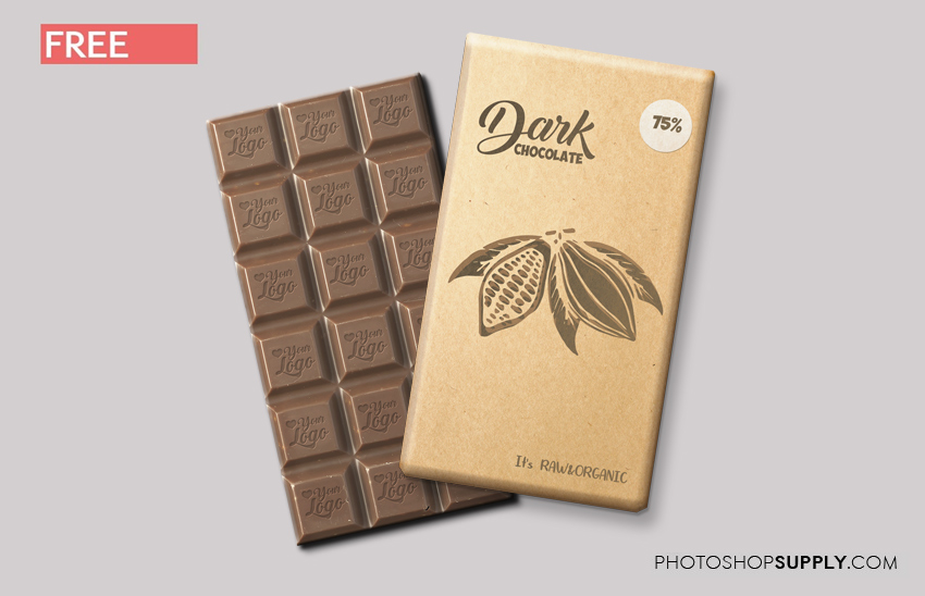 Chocolate Bar Mockup