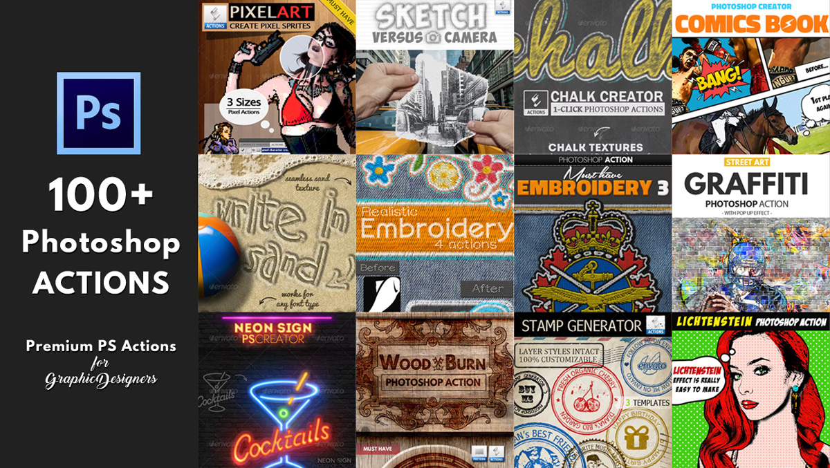 Premium Photoshop Actions