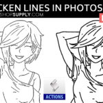 Thicken Lines in Photoshop