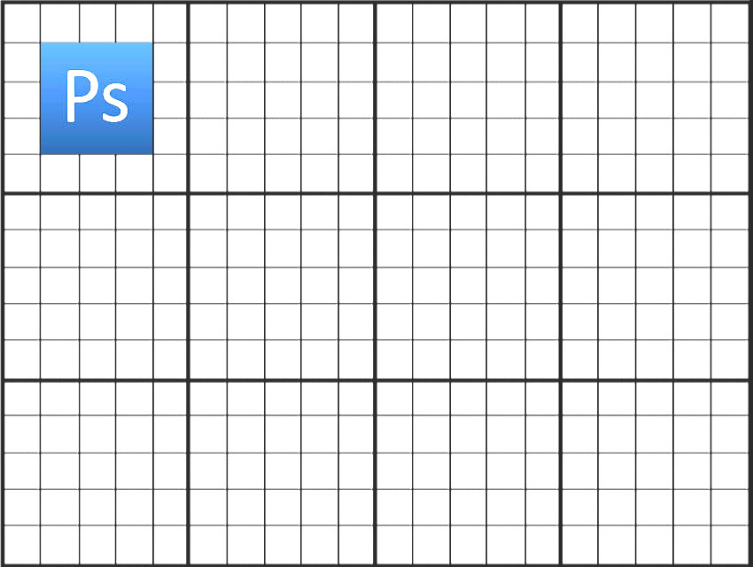 Grid photoshop