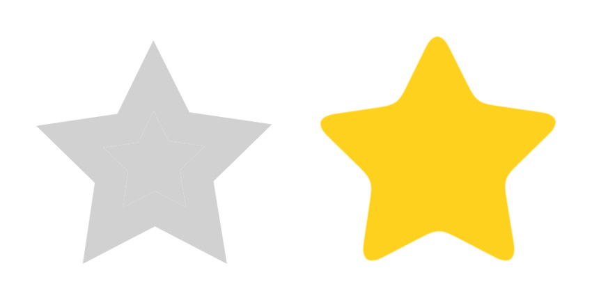 Rounded Star