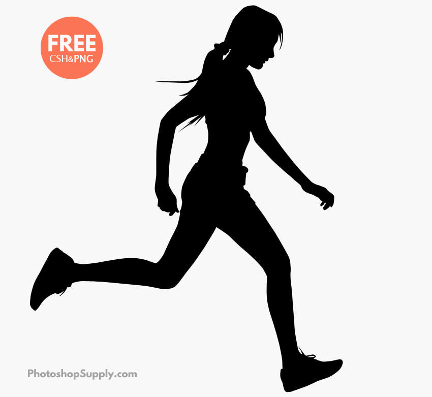 Running Silhouette