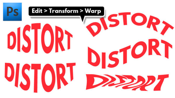 (FREE) Distort Text in Photoshop - Photoshop Supply