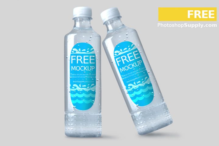 Water Bottle Mockup