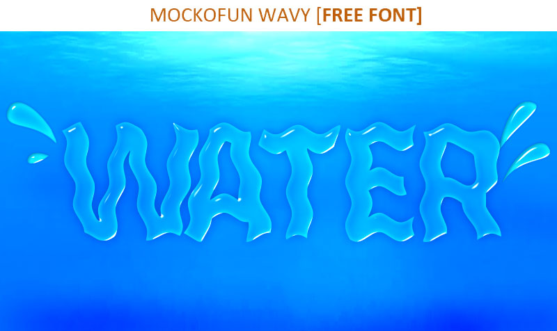 Water Font