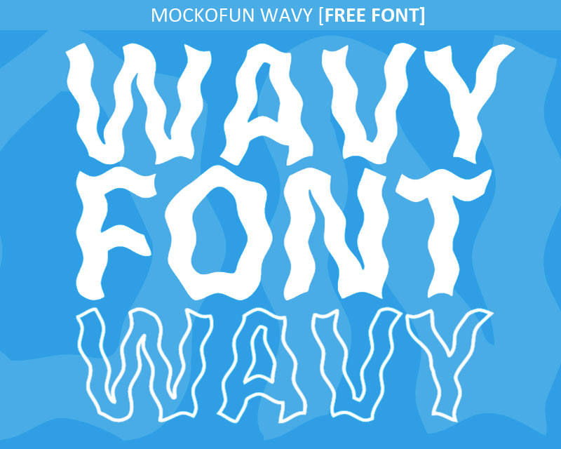 Wavy Font