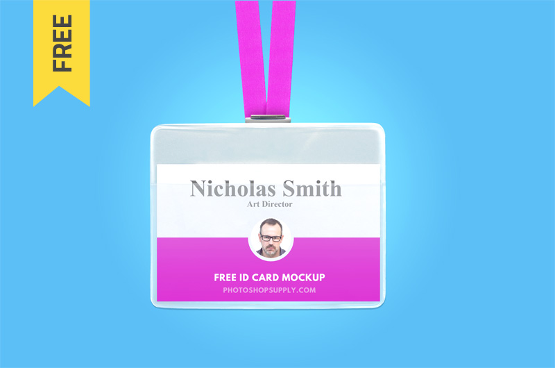 ID Card Mockup