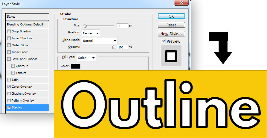 (🚩FREE) How To Outline Text In Photoshop - Photoshop Supply