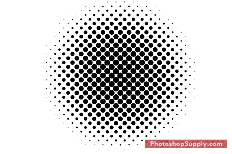 Halftone Circle