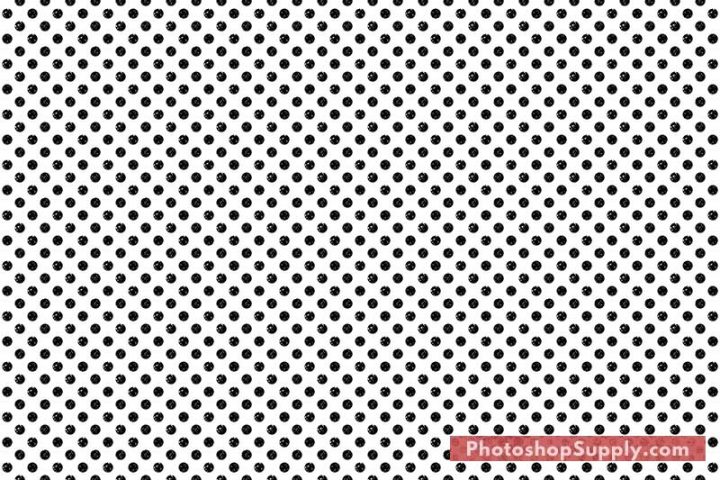 [FREE 💎] +35 Halftone Textures, Patterns, Brushes & Action