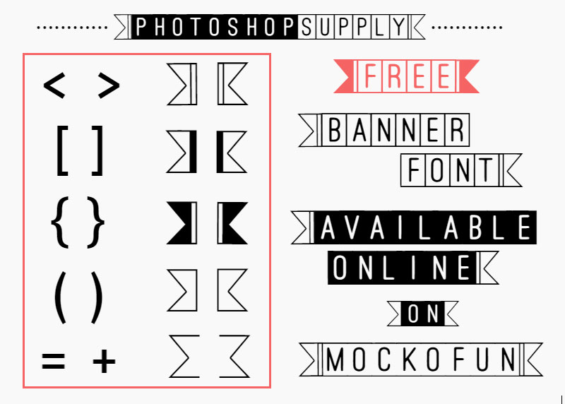 Banner Fonts