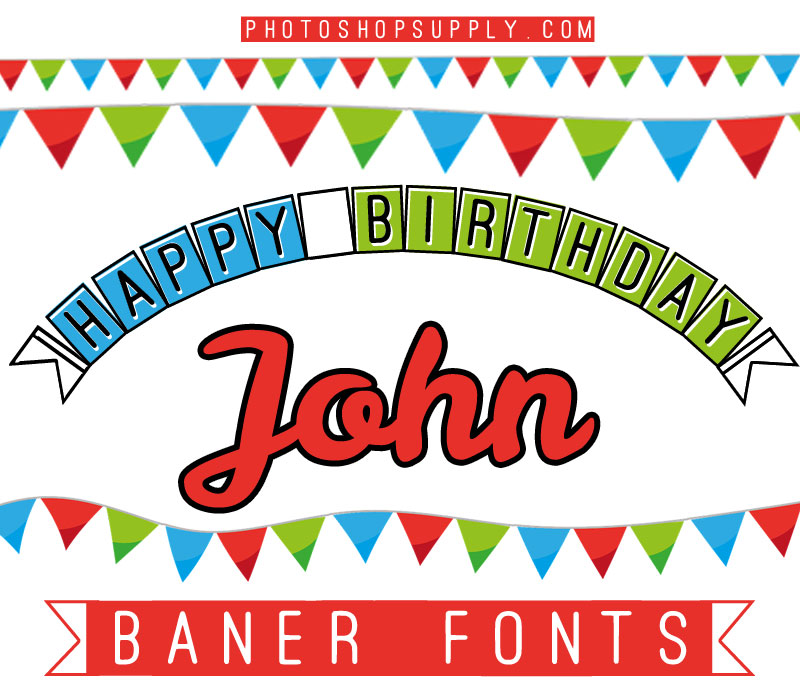 Banner Fonts