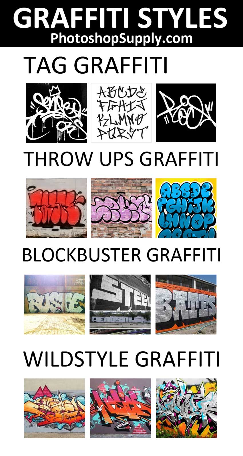 Graffiti Styles Fonts