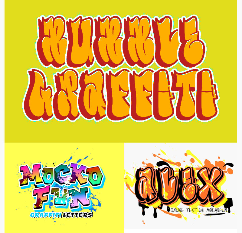 [FREE] Bubble Graffiti Font - Photoshop Supply