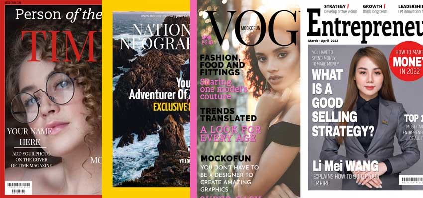 Magazine Covers Templates