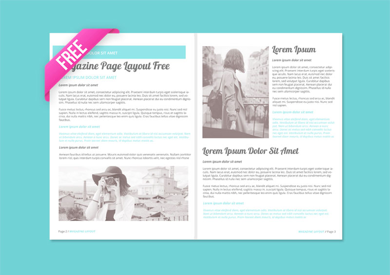 Magazine Page Layout