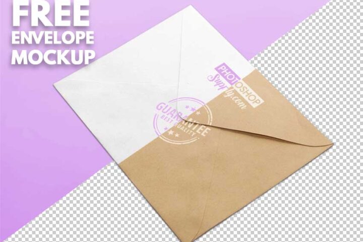 Premium PSD  Personalized stamps mockup