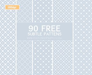 90 Subtle Patterns for Photoshop