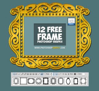 Free Photoshop Frame Shapes 1